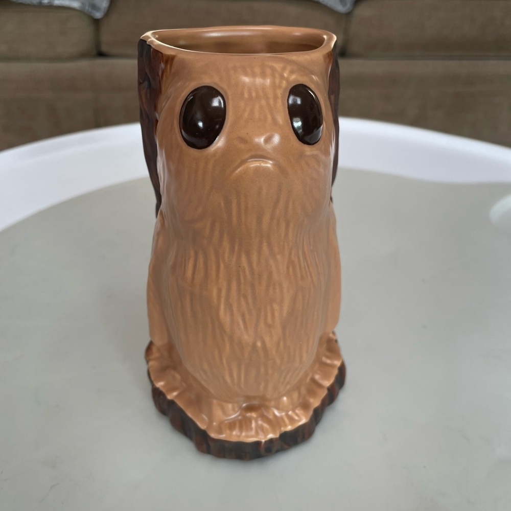 First edition Porg tiki mug